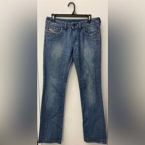 Diesel Blue Straight Cut Jeans